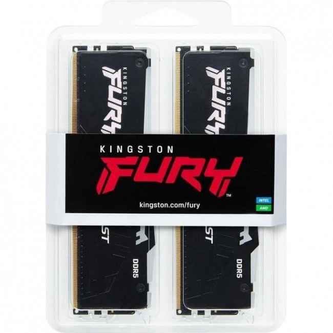 Kingston FURY 64 GB (2x32GB) DDR5 5200 MHz Beast RGB (KF552C40BBAK2-64)