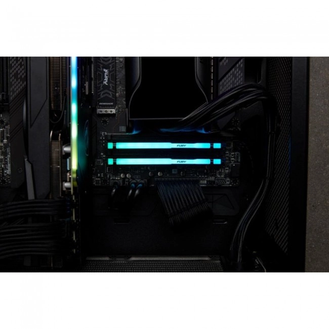 Kingston FURY 64 GB (2x32GB) DDR5 5200 MHz Beast RGB (KF552C40BBAK2-64)