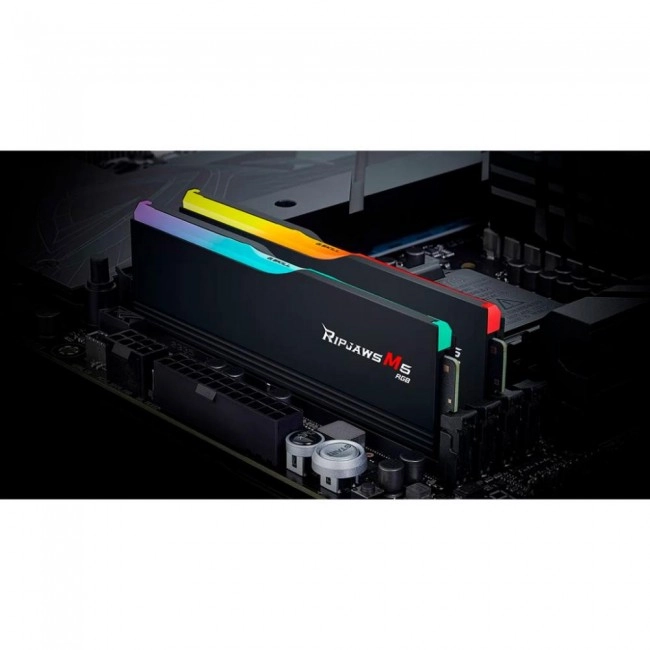 G.Skill 64 GB (2x32GB) DDR5 6000 MHz Ripjaws M5 RGB Black (F5-6000J3238G32GX2-RM5RK)