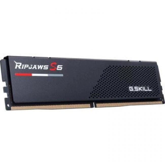 G.Skill 64 GB (2x32GB) DDR5 6000 MHz Ripjaws S5 Matte Black (F5-6000J3040G32GX2-RS5K)