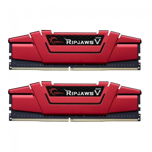 G.Skill 8 GB (2x4GB) DDR4 2400 MHz Ripjaws V Blazing Red (F4-2400C15D-8GVR)