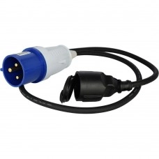 Підовжувач Konner&Sohnen 3600Вт 1x32А/250В 1х16А/230В 3х1.5мм IP44 (KSEX1M-1S)