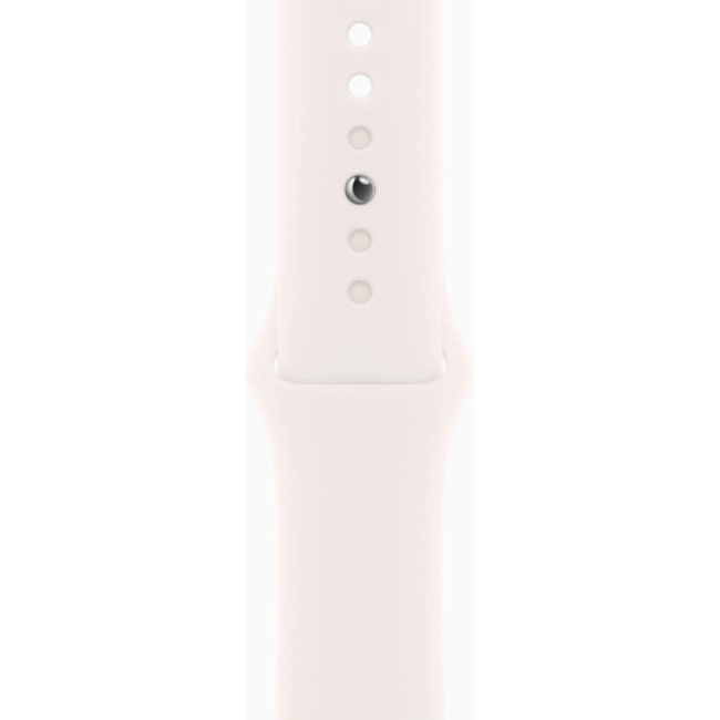 Apple Watch Series 10 GPS + Cellular 42mm Rose Gold Alu. Справа w. Спортивний ремінець Light Blush - S/M (MWX93)