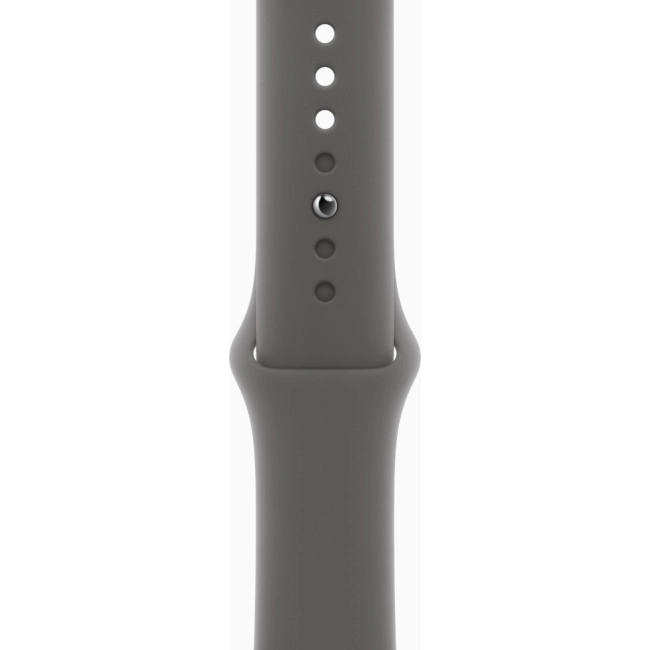 Apple Watch Series 10 GPS + Cellular 46mm Natural Titanium Case w. Stone Grey Sport Band - M/L (MWYA3)