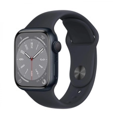 Apple Watch Series 8 GPS + Cellular 45mm Midnight Aluminium Case w. Midnight S. Band M/L (MNVL3)