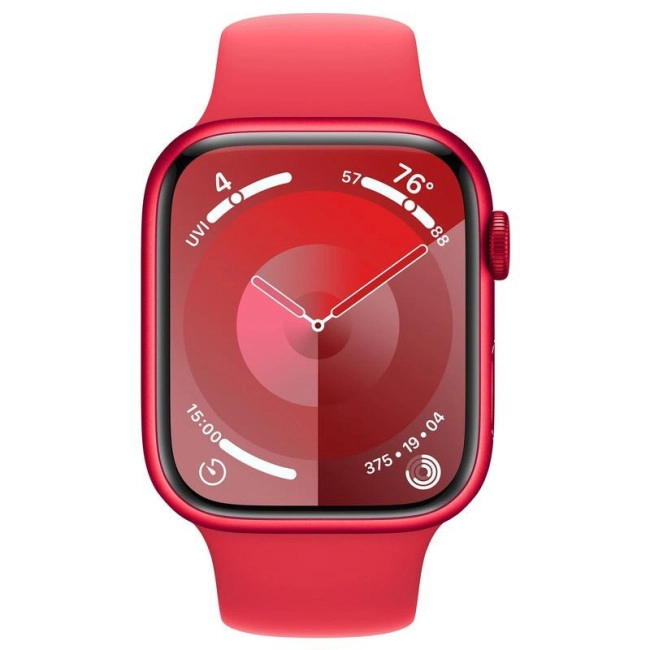 Apple Watch Series 9 GPS + Cellular 45mm PRODUCT RED Alu. Case w. PRODUCT RED S. Band - S/M (MRYE3)