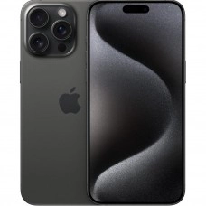 Apple iPhone 15 Pro Max 1TB Dual SIM Black Titanium (MU2X3)