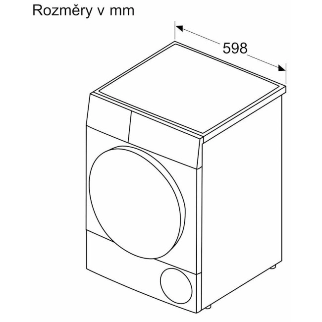 Сушильна машина Bosch WQG233D0BY