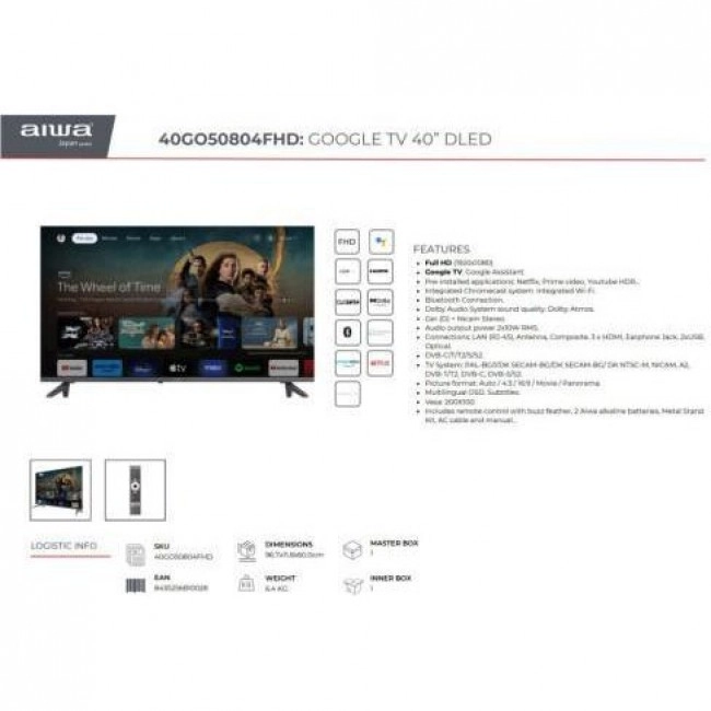 Aiwa 55GO70804UHD