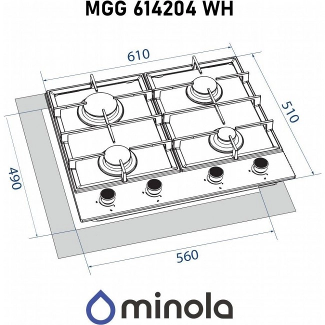 Minola MGG 614204 WH