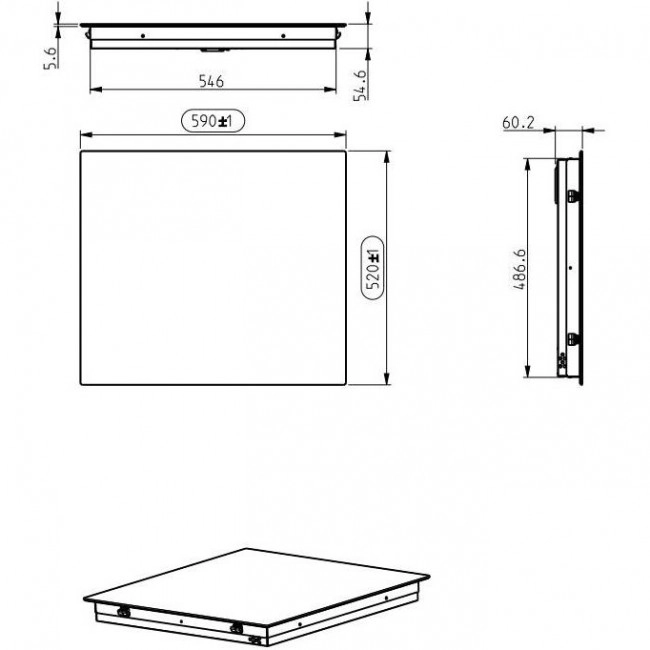 Elica RATIO 604 PLUS BL
