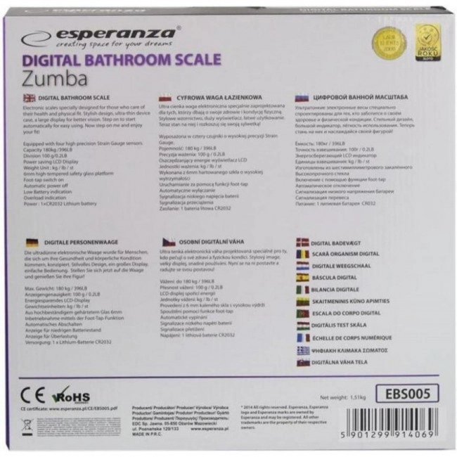 Esperanza Zumba EBS005