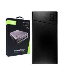 Портативний зовнішній акумулятор Green Cell GC PowerPlay20 20000mAh, 18W Black (PBGC03)