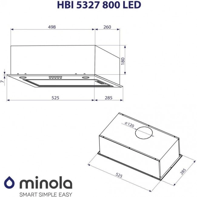 Minola HBI 5327 I 800 LED