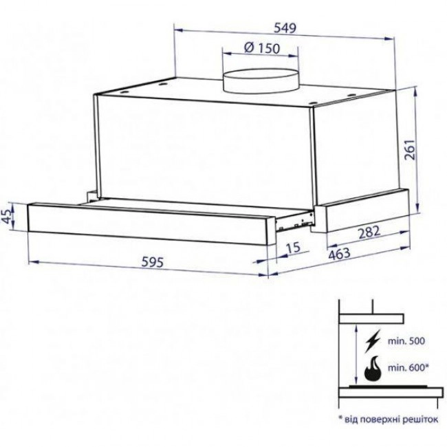 Minola HTL 6615 I 1000 LED