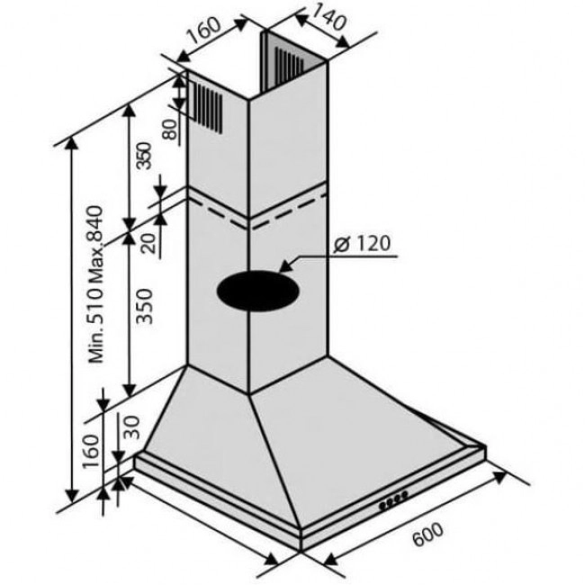 Ventolux LIDO 60 WH (700)