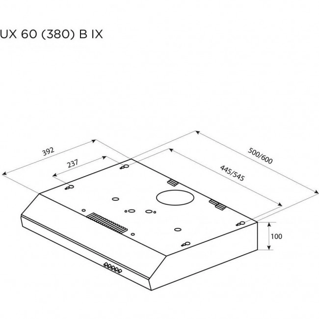Pyramida UX 60 (380) B IX