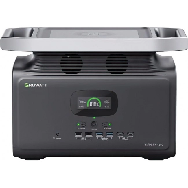 Переносная зарядная станция Growatt Infinity 1300 1382Wh 1800W (PPSL00.0000500LS0)