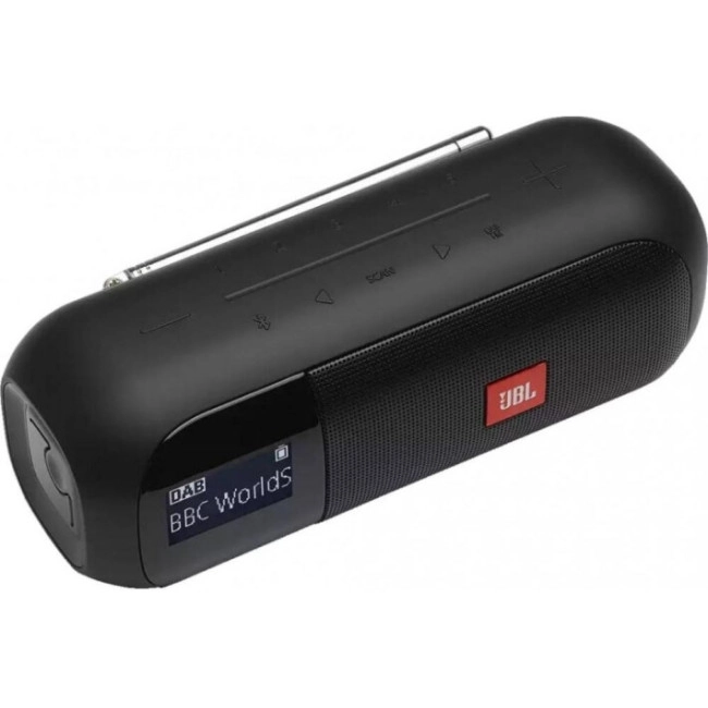Портативная радиоколонка JBL Tuner 2 Black (JBLTUNER2BLK)