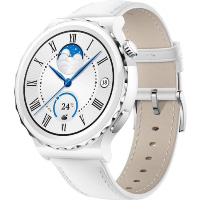 Смарт-часы HUAWEI Watch GT 3 Pro 43mm White (55028825)