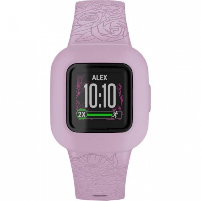 Смарт-часы Garmin Vivofit Jr. 3 Lilac Floral (010-02441-01/51/21)