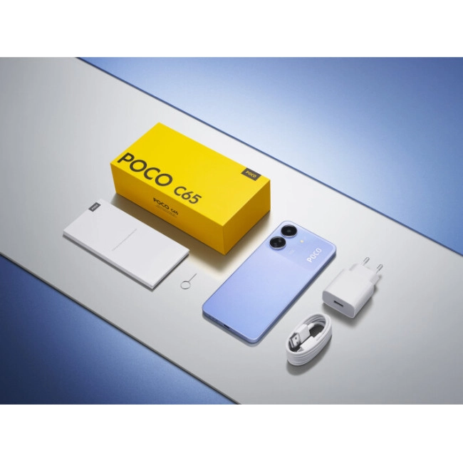 Смаpтфон Xiaomi Poco C65 6/128GB Blue