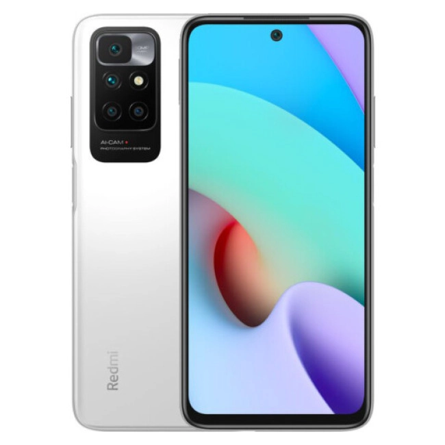Смаpтфон Xiaomi Redmi 10 4/128GB Pebble White Смаpтфон Xiaomi Redmi 10 4/128GB Pebble White