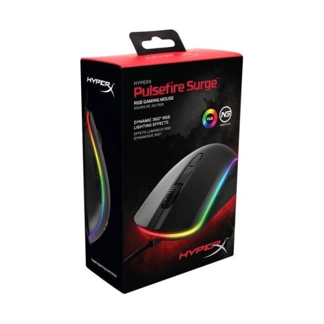 Мышь HyperX Pulsefire Surge USB Black (HX-MC002B, 4P5Q1AA)