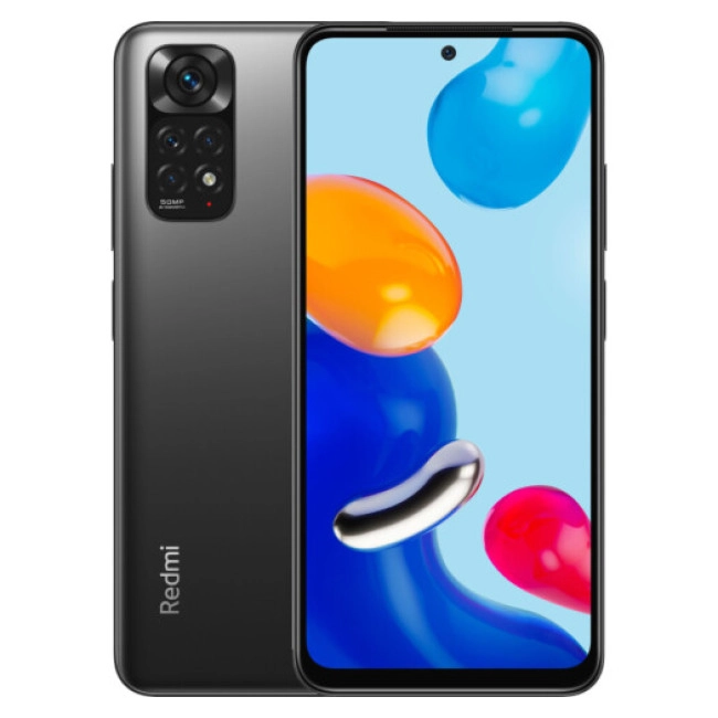 Смаpтфон Xiaomi Redmi Note 11 4/64GB Graphite Gray Смаpтфон Xiaomi Redmi Note 11 4/64GB Graphite Gray