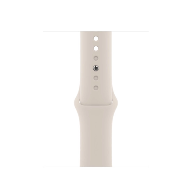 Apple Watch Series 8 GPS + Cellular 45mm Starlight Aluminium Case with Starlight Sport Band (MNK73)