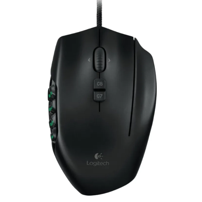 Миша Logitech G600 MMO Gaming Mouse Black (910-003623, 910-002864)