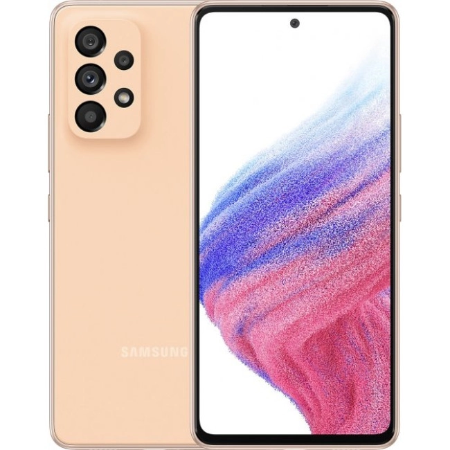 Смаpтфон Samsung Galaxy A53 5G SM-A5360 8/256GB Peach Смаpтфон Samsung Galaxy A53 5G SM-A5360 8/256GB Peach