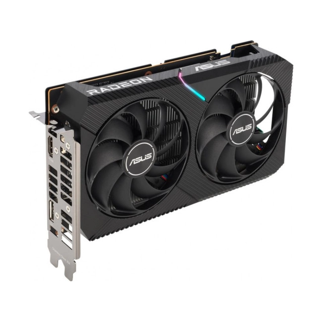 Відеокарта ASUS Radeon RX 6400 Dual 4GB GDDR6 (DUAL-RX6400-4G)