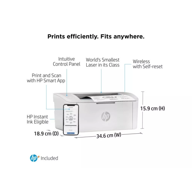 Принтер HP LaserJet M110we (7MD66E)