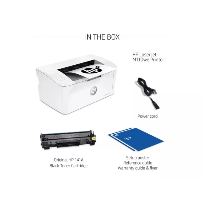 Принтер HP LaserJet M110we (7MD66E)