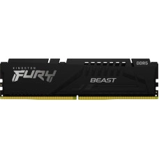 Модуль пам'яті DDR5 16GB/4800 Kingston Fury Beast Black (KF548C38BB-16)