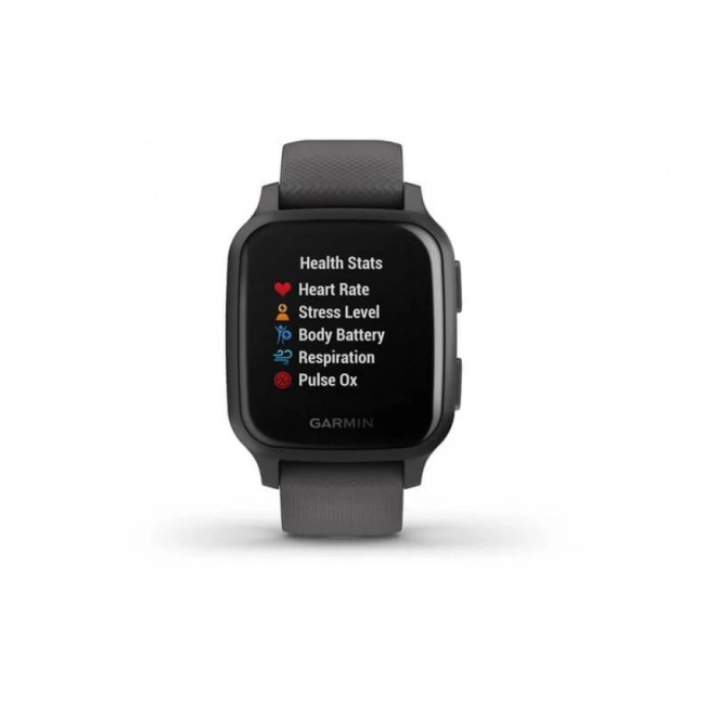 Смарт-годинник Garmin Venu Sq Slate with Gray Band (010-02427-10/00)