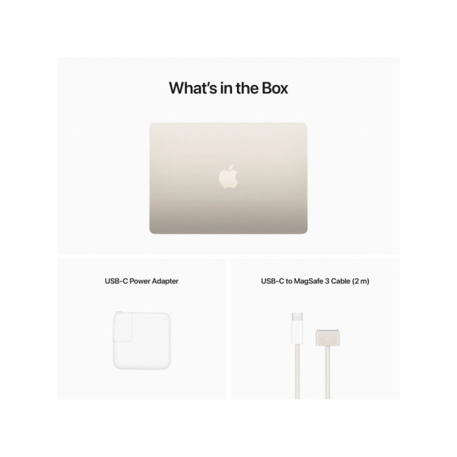 Apple MacBook Air 13,6" M2 Starlight 2022 (Z15Y000AU, Z15Y00133)
