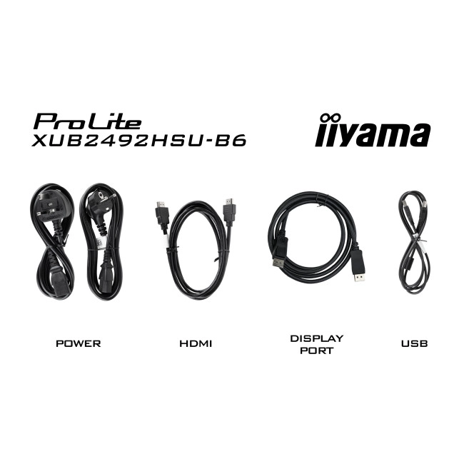 Монитор iiyama ProLite XUB2492HSU-B6