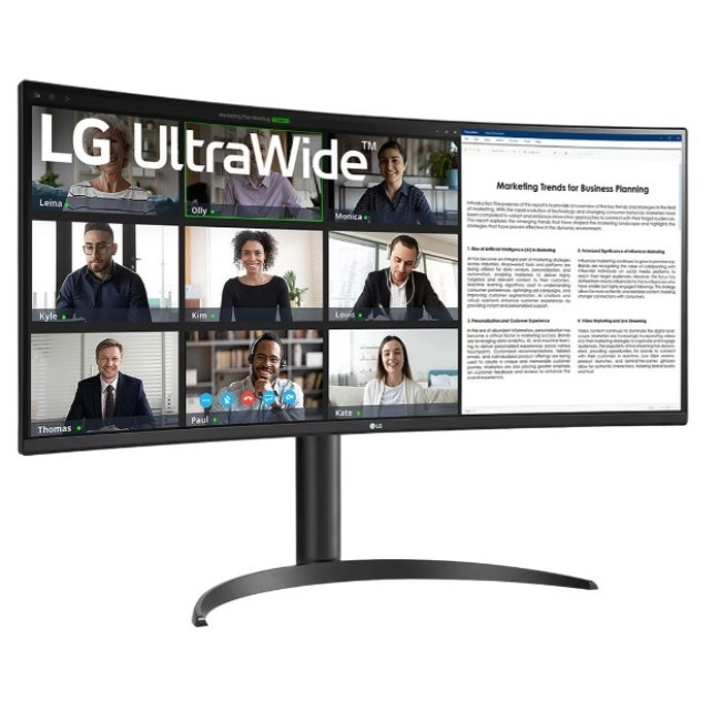 Монитор LG UltraWide 34WR55QC-B