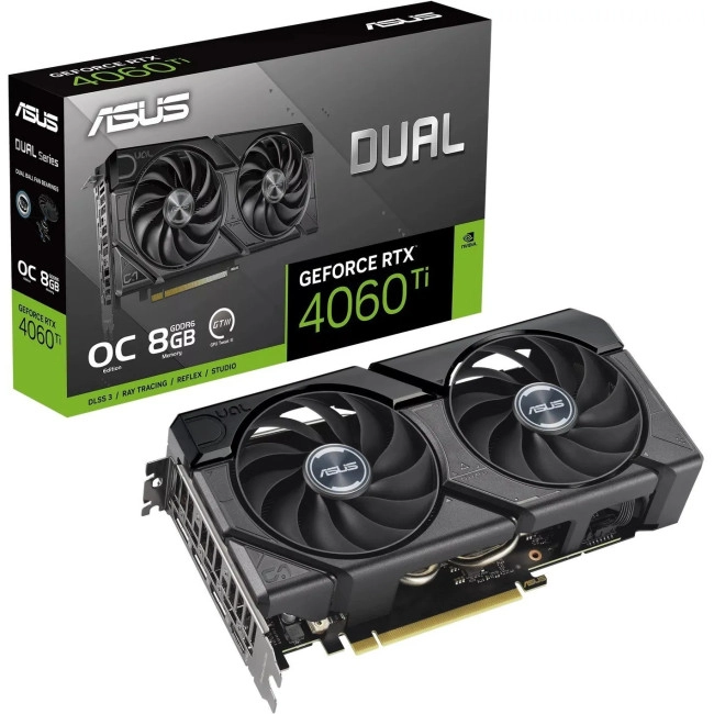Відеокарта Asus GeForce RTX4060Ti 8Gb DUAL OC EVO (DUAL-RTX4060TI-O8G-EVO) Відеокарта Asus GeForce RTX4060Ti 8Gb DUAL OC EVO (DUAL-RTX4060TI-O8G-EVO)