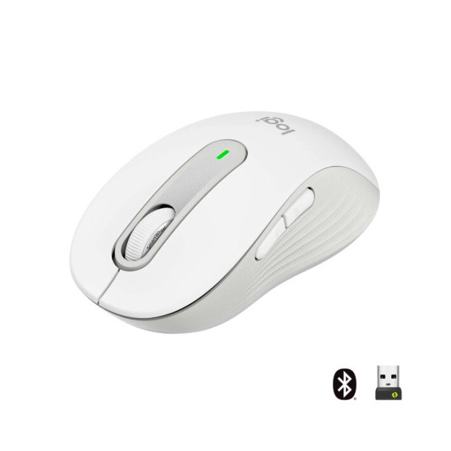 Мышь Logitech Signature M650 Wireless Mouse Off-White (910-006255)