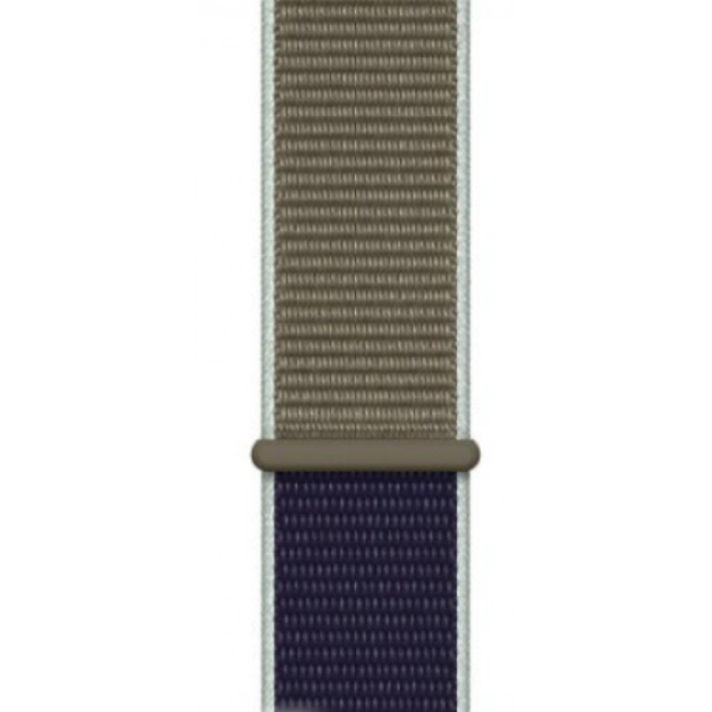 Apple Watch Series 5 GPS 40mm Gold Aluminium Case with Khaki Sport Loop (MWRY2)