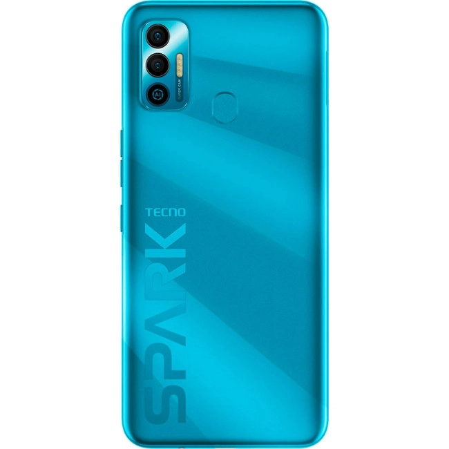 Смартфон TECNO Spark 7 (KF6n) 4/128GB NFC Morpheus Blue (4895180766442)