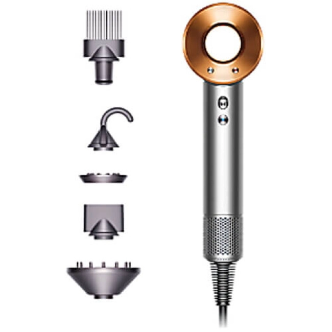 Фен Dyson HD07 Supersonic Nickel/Copper (389922-01)