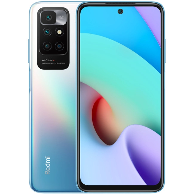 Смаpтфон Xiaomi Redmi 10 2022 4/64GB Sea Blue Смаpтфон Xiaomi Redmi 10 2022 4/64GB Sea Blue