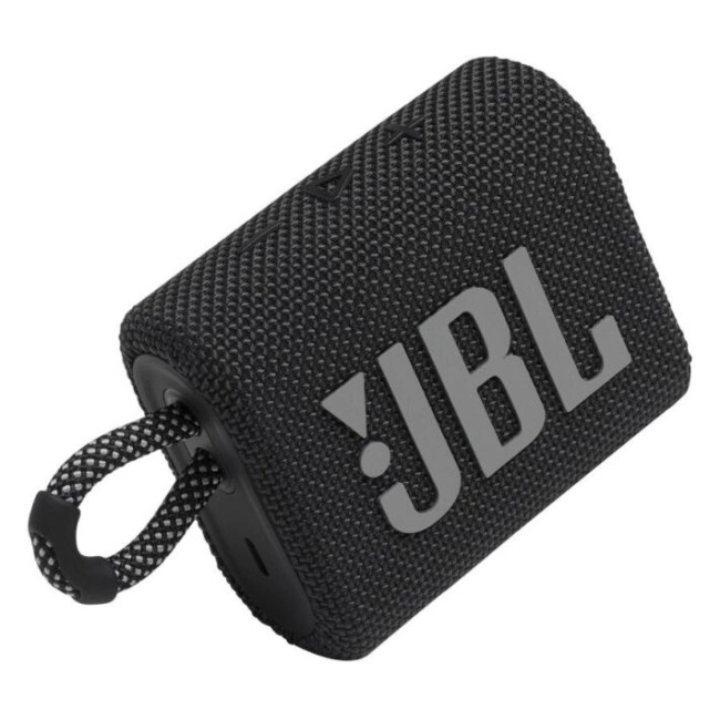 Портативна Bluetooth колонка JBL GO 3 чорна (JBLGO3BLK)