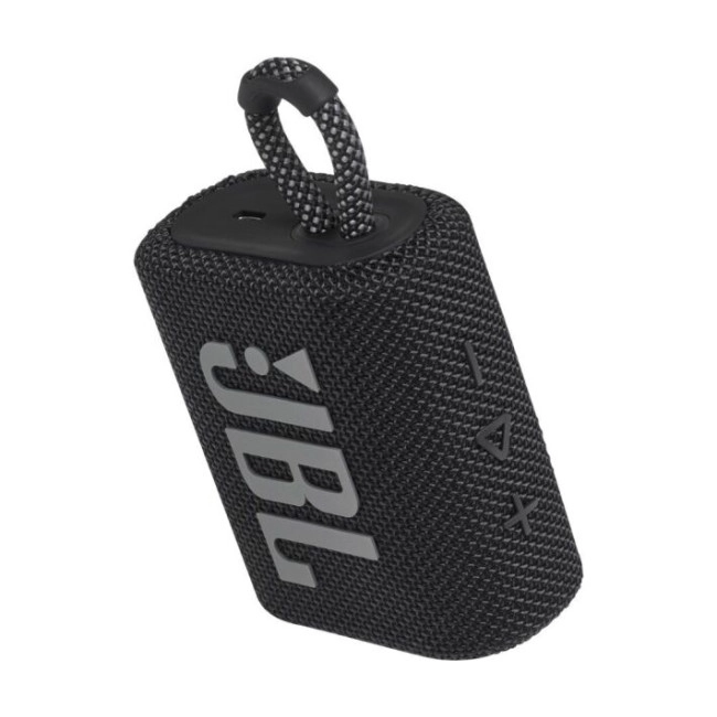Портативна Bluetooth колонка JBL GO 3 чорна (JBLGO3BLK)
