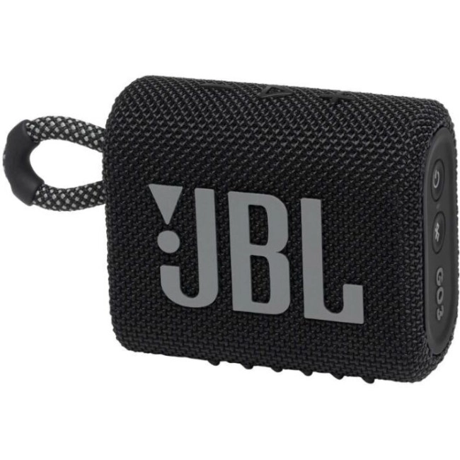 Портативна Bluetooth колонка JBL GO 3 чорна (JBLGO3BLK)