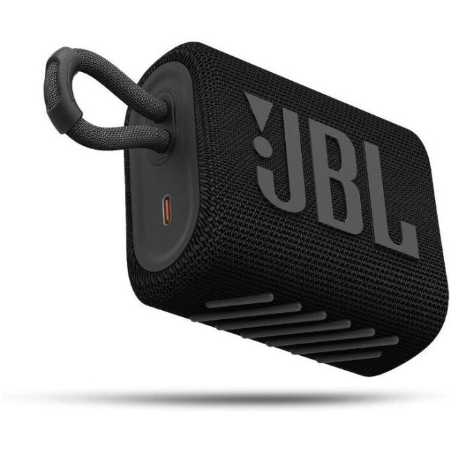 Портативна Bluetooth колонка JBL GO 3 чорна (JBLGO3BLK)